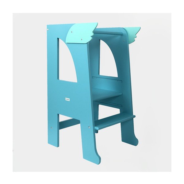 Turkusowy pomocnik kuchenny dla dzieci Montessori – Rocket Baby-image-3