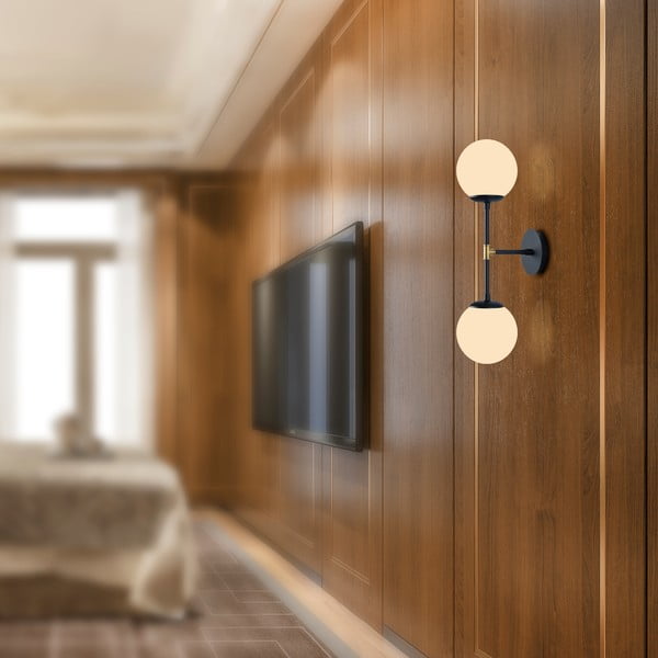 Czarny kinkiet Squid Lighting Kruva, dł. 58 cm-image-3