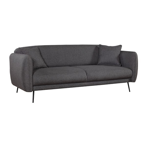 Ciemnoszara rozsuwana sofa Pandia Home Mallorca-image-1