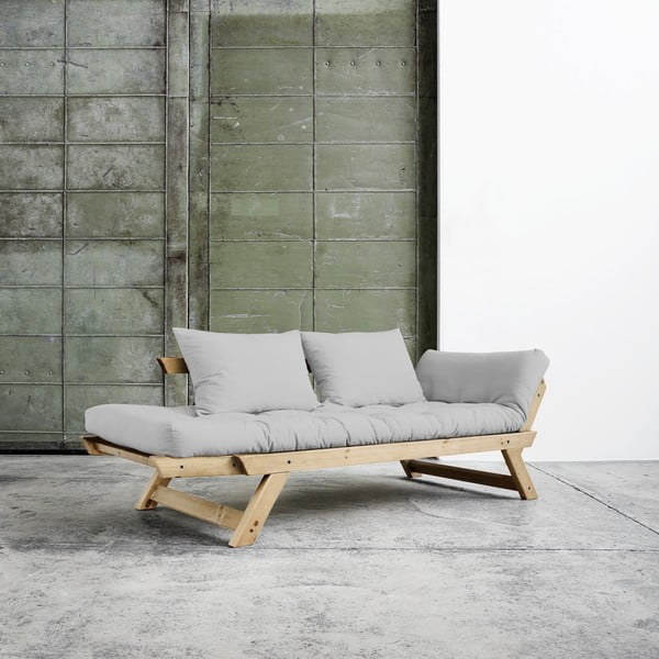 Sofa rozkładana Karup Bebop Natural/Light Grey-image-4