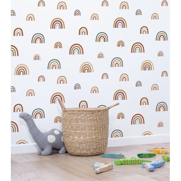 Tapeta dziecięca 10 m x 50 cm Goodlooking Rainbows – Lilipinso-image-1