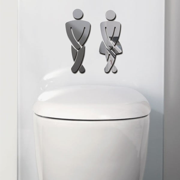 Lustro dekoracyjne Toilet