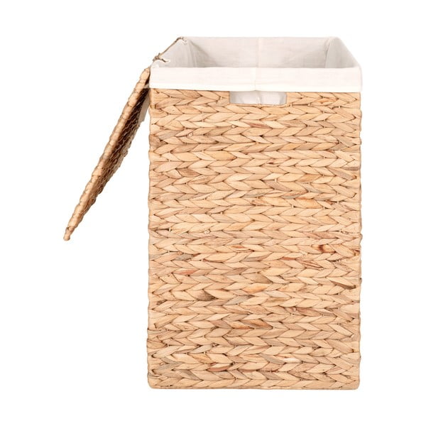Kosz na pranie z hiacyntu wodnego w naturalnym kolorze Passo – House Nordic-image-3