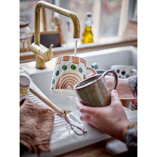 Zielono-brązowy kamionkowy kubek 515 ml Shama – Bloomingville-image-1