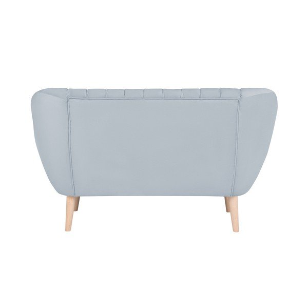 Błękitna sofa 2-osobowa Micadoni Home Vincente-image-2
