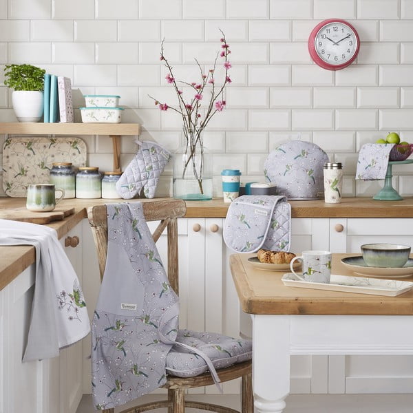 Zestaw ścierek, fartucha i rękawicy kuchennej 5 szt. Hummingbirds – Cooksmart ®-image-1