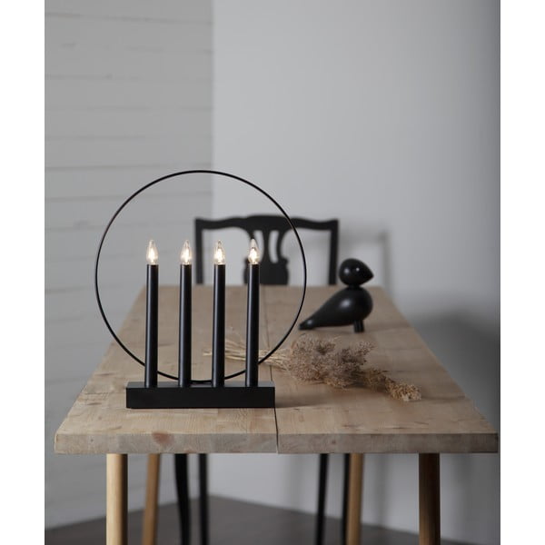 Czarna dekoracja świetlna Glossy – Star Trading-image-2