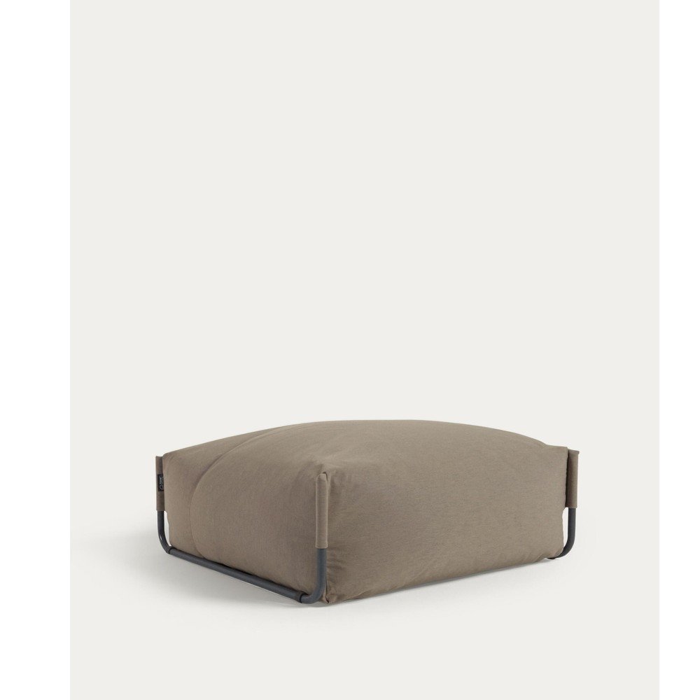 Zielony puf ogrodowy Square – Kave Home