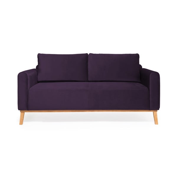 Fioletowa sofa Vivonita Milton Trend, 188 cm