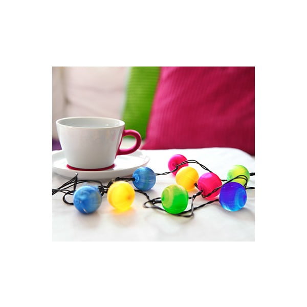 Girlanda świetlna LED Best Season Colour Balls, 10 lampek