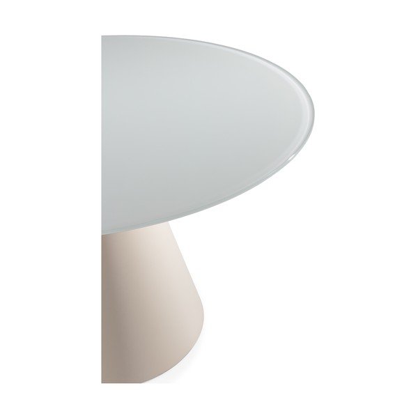 Okrągły stół ze szklanym blatem ø 120 cm Vida – MOME-image-3