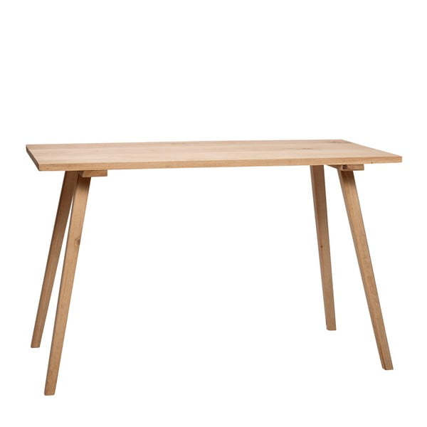 Stół z drewna dębowego Hübsch Keld, 150x65 cm