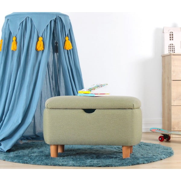 Jasnozielony puf dziecięcy Moouv – Artie-image-4