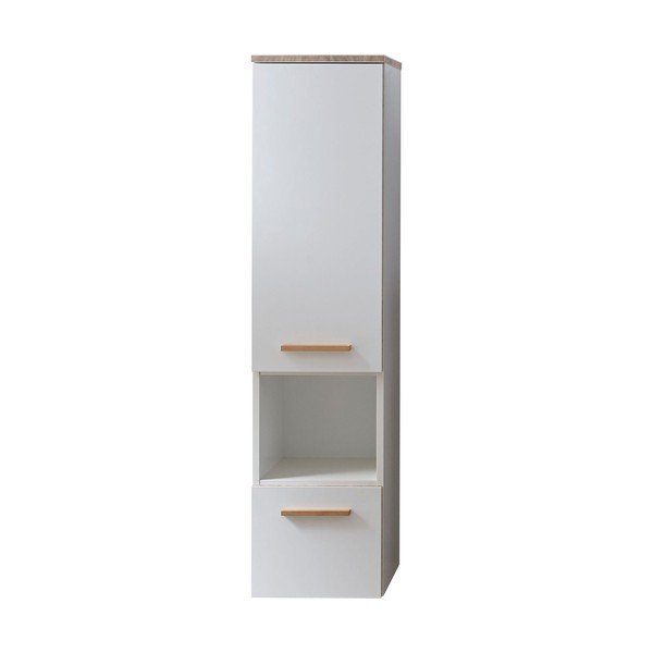 Biała wysoka wisząca szafka łazienkowa 30x123 cm Set 931 – Pelipal
