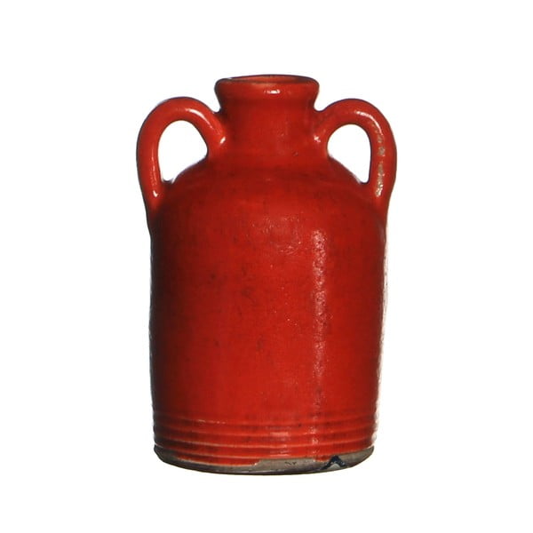 Wazon ceramiczny Sil Red, 14x7.5 cm