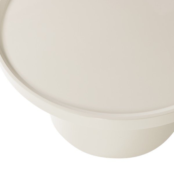 Szarobeżowy okrągły stolik ø 70 cm Veluna – WOOOD-image-2