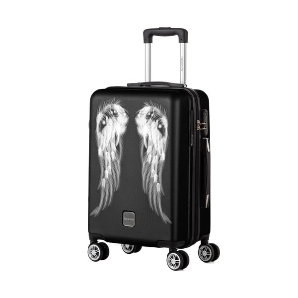 Czarna walizka Berenice Wings, 44 l