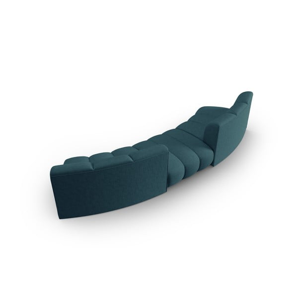 Turkusowa sofa 367 cm Lupine – Micadoni Home-image-3