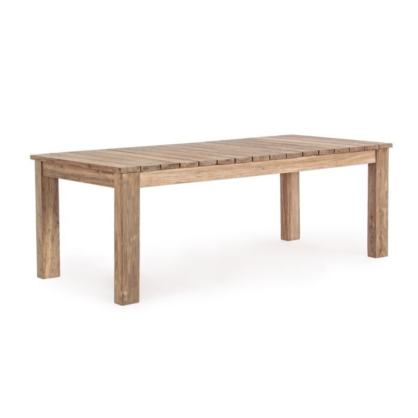 Rozkładany stół do jadalni z drewna tekowego Bizzotto Travis, 220-300 cm