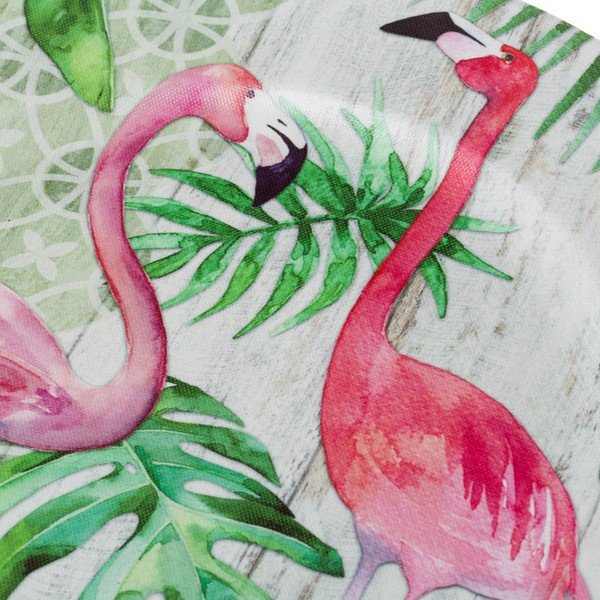 Komplet 4 talerzy Unimasa Flamingos-image-3