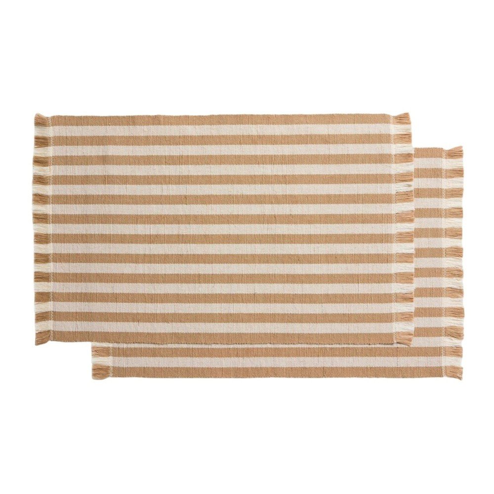 Tekstylne/z juty maty stołowe zestaw 2 szt. 35x50 cm Daltan – Kave Home