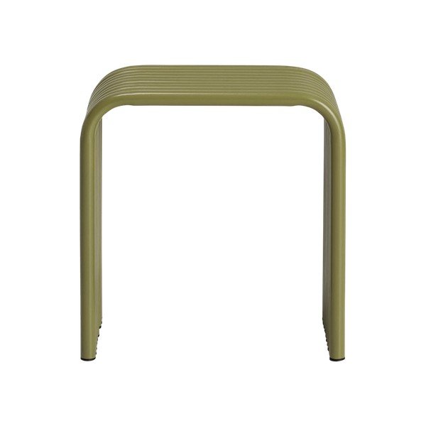 Metalowy stołek w kolorze khaki Multron – Ellos Home-image-2