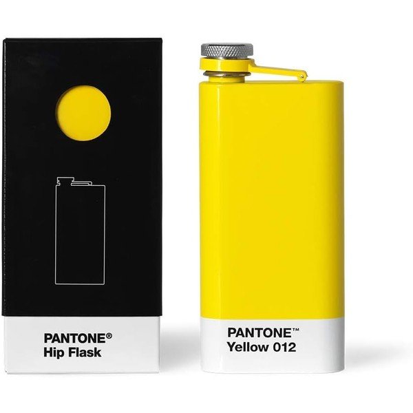 Żółta piersiówka Pantone, 150 ml-image-3