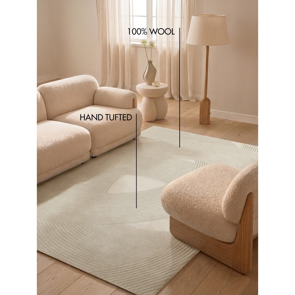 Kremowy wełniany dywan 200x300 cm Kensington Victoria – Ted Baker (zdjęcie 10)