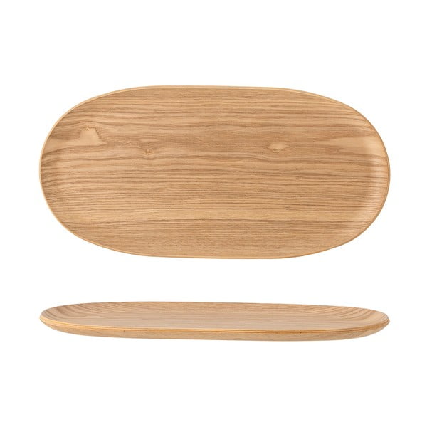 Taca dekoracyjna z drewna dębowego 15x31 cm Leyton – Bloomingville-image-3