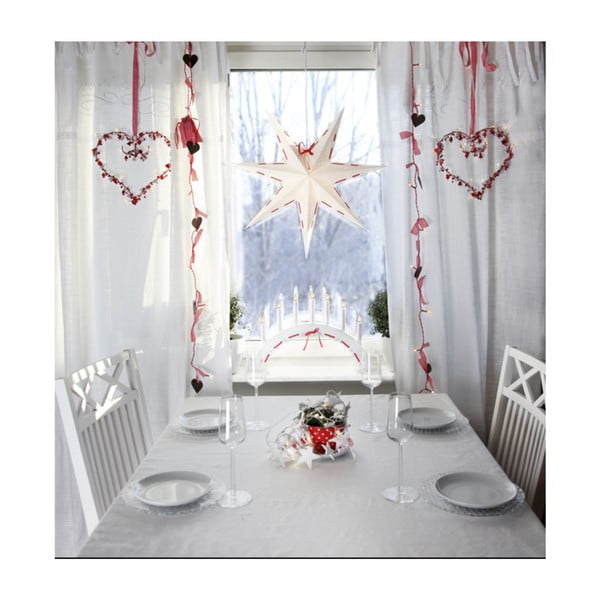 Biała świąteczna dekoracja świetlna Star Trading Vira, ø 60 cm-image-2