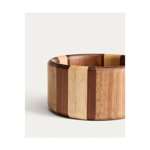 Drewniana miska do serwowania w naturalnym kolorze Nover – Kave Home-image-4