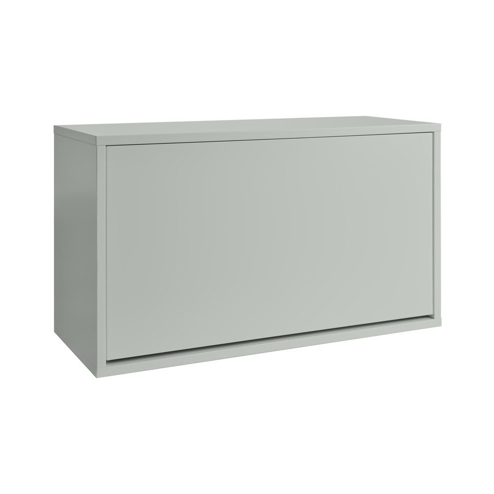 Szaroniebieska uchylna/wisząca szafka na buty 70x30x40 cm – ReCollector