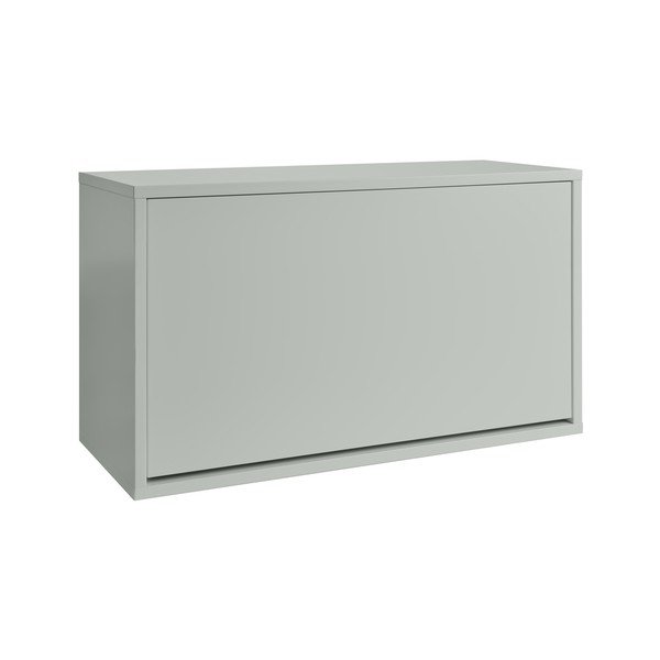 Szaroniebieska uchylna/wisząca szafka na buty 70x30x40 cm – ReCollector
