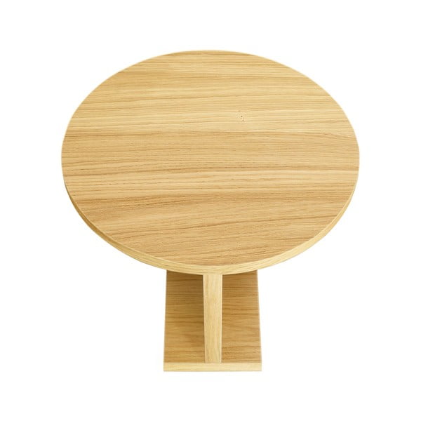 Stolik kawowy z drewna dębowego Woodman Bau-image-3