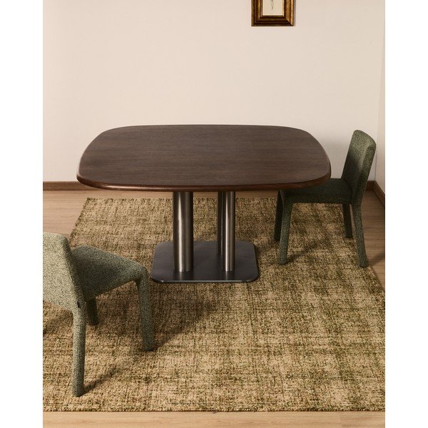 Beżowy wełniany dywan tkany ręcznie 200x300 cm Zarn – Kave Home-image-1