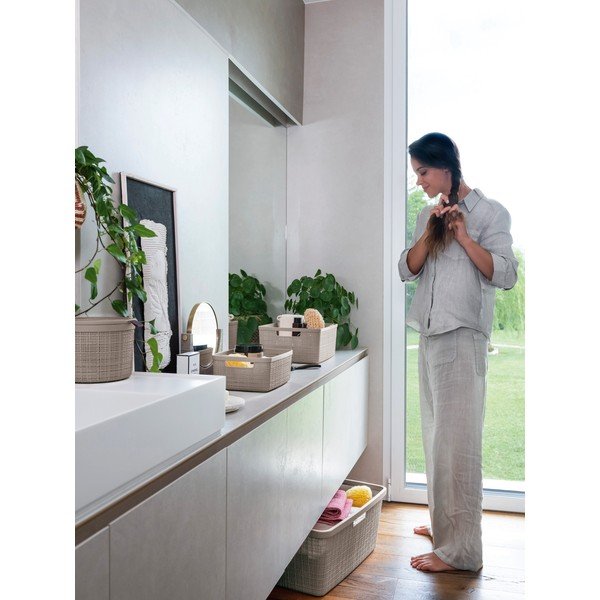 Plastikowy koszyk ø 17x13 cm Jute – Curver-image-2