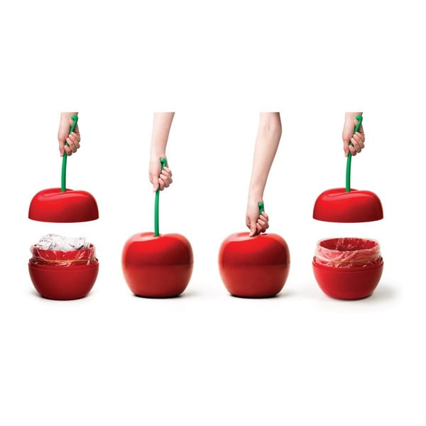 Kosz na śmieci w kształcie wiśni Qualy&CO Cherry Bin-image-1