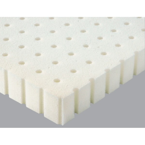 Twardy sprężynowy materac dwustronny 140x200 cm Natura Hydrolatex – Materasso-image-1