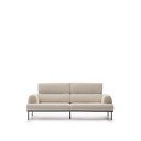 Beżowa sofa z tkaniny szenilowej 234 cm Aurum – Kave Home