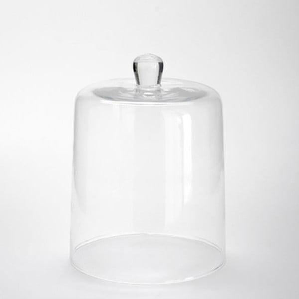 Szklana pokrywa Cylinder, 17,5x23,5 cm