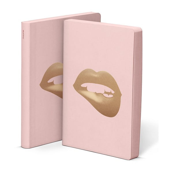 Notes Glossy Lips, 16,5x22 cm