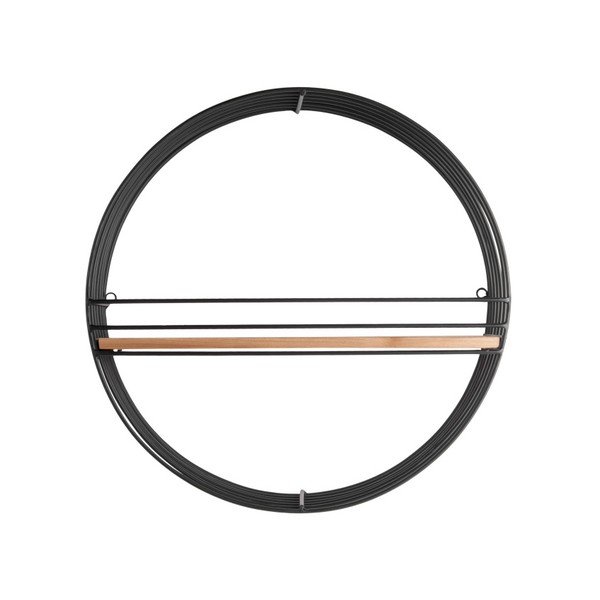 Czarna półka Leitmotiv Round-image-1