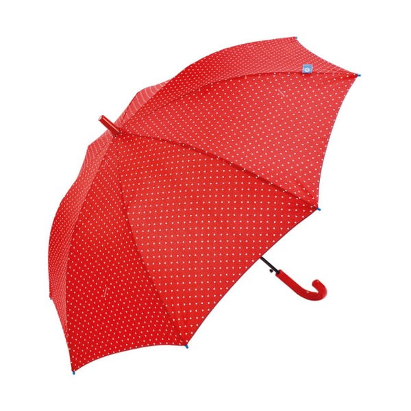 Czerwony parasol dziecięcy Dots, ⌀ 108 cm