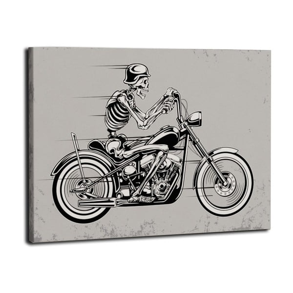 Obraz Kustucha na motorze, 50x70 cm