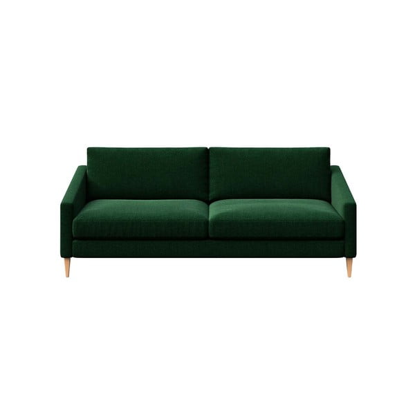 Ciemnozielona sofa 200 cm Karoto – Ame Yens