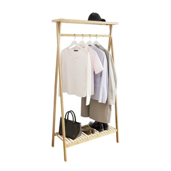 Naturalny bambusowy stojak na ubrania Lanai – Wenko-image-2