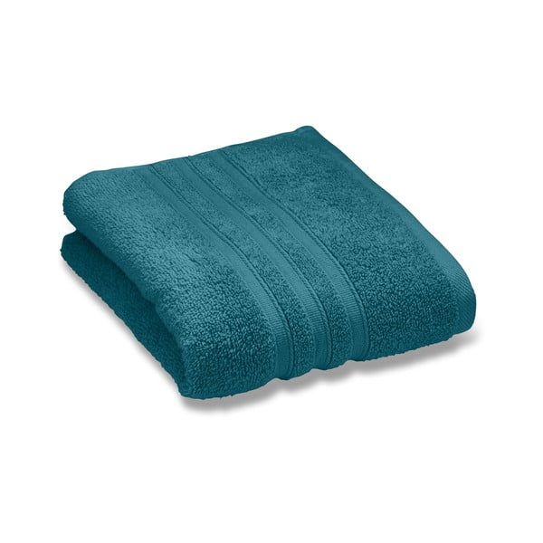 Zielononiebieski bawełniany ręcznik frotte 50x85 cm Zero Twist – Catherine Lansfield