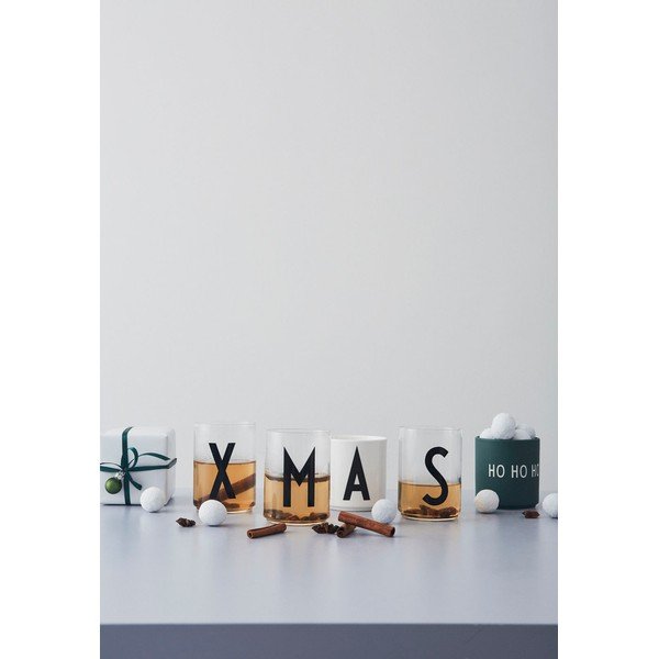 Ciemnozielony porcelanowy kubek Design Letters Favourite Ho Ho Ho-image-2