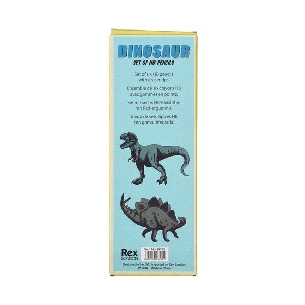 Ołówki zestaw 6 szt. Prehistoric Land – Rex London-image-2