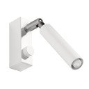 Biała lampa punktowa 10x3 cm Tiden – Sollux